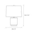 Load image into Gallery viewer, Toby Travertine Table Lamp
