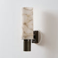 Load image into Gallery viewer, Santorini Alabaster Wall Lamp