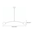 Load image into Gallery viewer, Traverse Alabaster Linear Chandelier