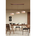 Load image into Gallery viewer, Travertine Drum Pendant Lamp