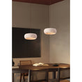 Load image into Gallery viewer, Travertine Drum Pendant Lamp