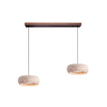 Load image into Gallery viewer, Travertine Drum Pendant Lamp