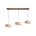 Load image into Gallery viewer, Travertine Drum Pendant Lamp
