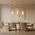 Load image into Gallery viewer, Alabaster Totem Pendant Lamp