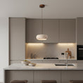 Load image into Gallery viewer, Travertine Drum Pendant Lamp