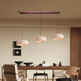 Load image into Gallery viewer, Travertine Drum Pendant Lamp