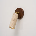 Load image into Gallery viewer, Travertine Mireille Wall Lamp