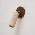 Load image into Gallery viewer, Travertine Mireille Wall Lamp