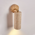 Load image into Gallery viewer, Travertine Mireille Wall Lamp
