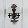 Load image into Gallery viewer, Trianon Glit Sconce