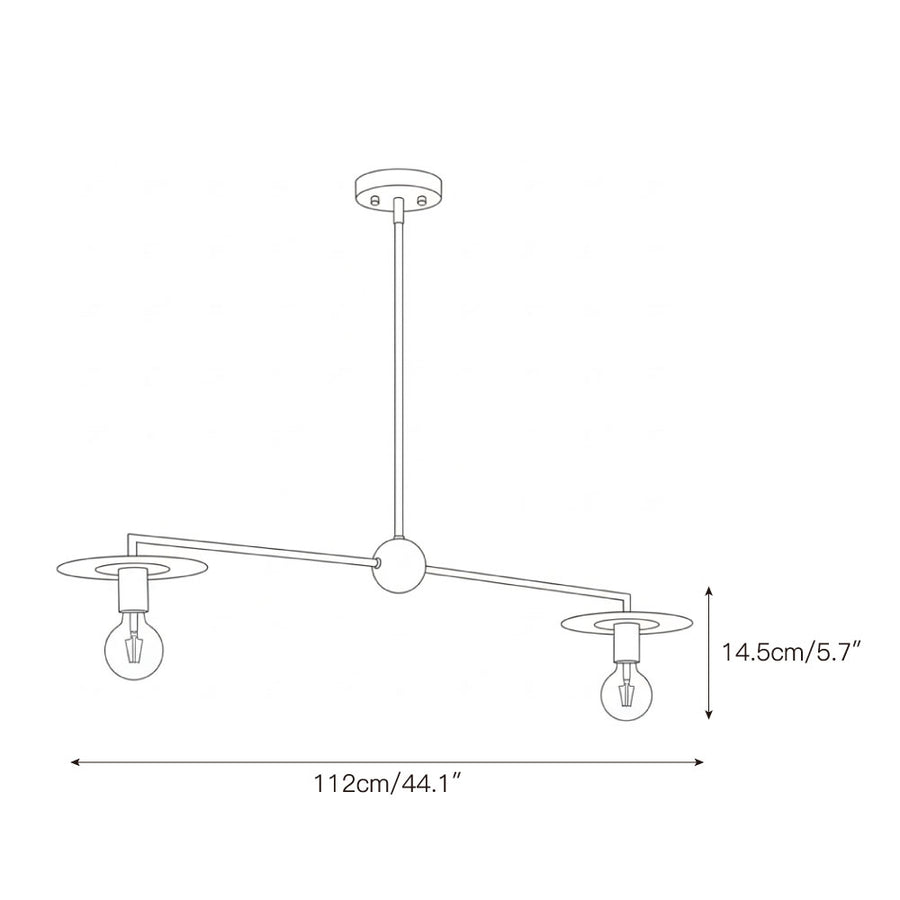 Trimble Island Pendant Lamp – detail 3 — Dimension drawings 1