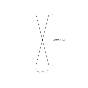 Tropez Travertine Wall Lamp – detail 3 — Dimension drawings 1