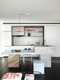 Load image into Gallery viewer, Tubular Linear LED Pendant Lamp