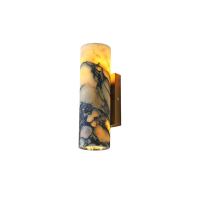 Lampe Murale en Marbre Tubulaire