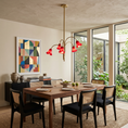 Load image into Gallery viewer, Flora Glass Chandelier