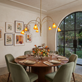Load image into Gallery viewer, Flora Glass Chandelier