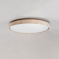 Charger l'image dans la visionneuse de la galerie, Ultra-thin Round Travertine Ceiling Lamp
