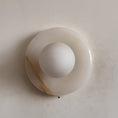 Load image into Gallery viewer, Orli White Jade Sconce