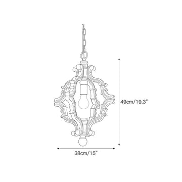 Valdorin Pendant Lamp – detail 4 — Dimension drawings 2
