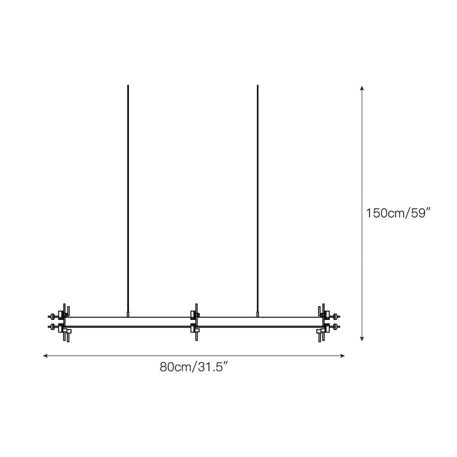 Valise Pendant Lamp – detail 3 — Dimension drawings 1