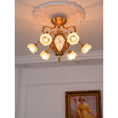 Load image into Gallery viewer, Gilded Age Medallion Semi-Flush Mount
