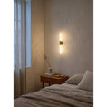 Load image into Gallery viewer, Velin Alabaster Tube Wall Sconce
