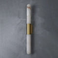 Load image into Gallery viewer, Velin Alabaster Tube Wall Sconce
