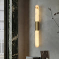 Load image into Gallery viewer, Velin Alabaster Tube Wall Sconce