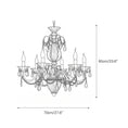 Bild in Galerie-Betrachter laden, Venatici Crystal Chandelier
