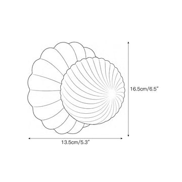 Verdessa Marble Wall Sconce – detail 3 — Dimension drawings 1