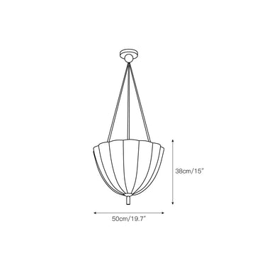 Volare Pendant Lamp – detail 3 — Dimension drawings 1