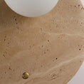 Load image into Gallery viewer, Wabi Travertine Wall Lamp