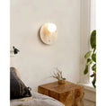 Load image into Gallery viewer, Wabi Travertine Wall Lamp