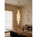 Load image into Gallery viewer, Washi Paper E Pendant Swag Lights