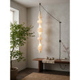 Load image into Gallery viewer, Washi Paper E Pendant Swag Lights