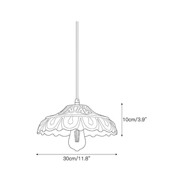 Wells Pendant Lamp – detail 3 — Dimension drawings 1