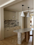 Bild in Galerie-Betrachter laden, White Plaster Pendant Lamp