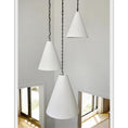 Load image into Gallery viewer, White Plaster Pendant Lamp
