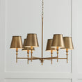 Load image into Gallery viewer, Whitney Brass Chandelier
