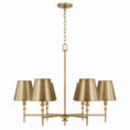 Load image into Gallery viewer, Whitney Brass Chandelier