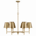 Load image into Gallery viewer, Whitney Brass Chandelier