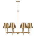 Load image into Gallery viewer, Whitney Brass Chandelier