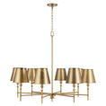Load image into Gallery viewer, Whitney Brass Chandelier