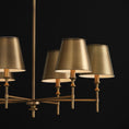 Load image into Gallery viewer, Whitney Brass Chandelier