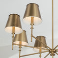 Load image into Gallery viewer, Whitney Brass Chandelier
