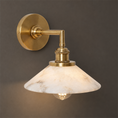 Load image into Gallery viewer, Whizzer Alabaster Wall Sconce