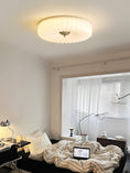 Load image into Gallery viewer, Willa Glass Flush Mount Ceiling Light