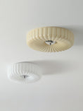 Load image into Gallery viewer, Willa Glass Flush Mount Ceiling Light