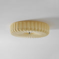 Load image into Gallery viewer, Willa Glass Flush Mount Ceiling Light