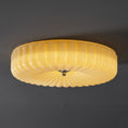 Load image into Gallery viewer, Willa Glass Flush Mount Ceiling Light